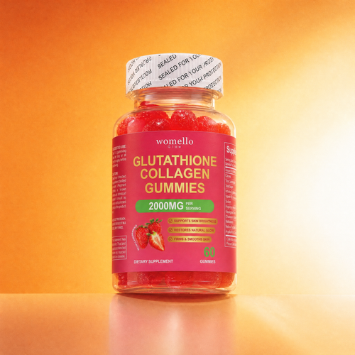 Womello Glow Glutathione Collagen Gummies