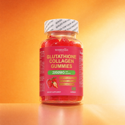 Womello Glow Glutathione Collagen Gummies
