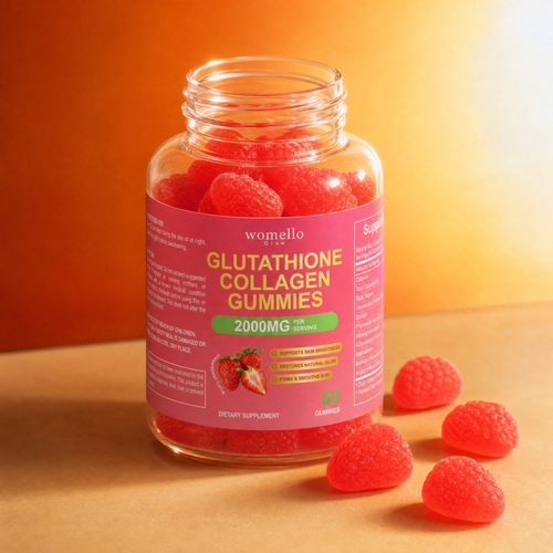 Womello Glow Glutathione Collagen Gummies